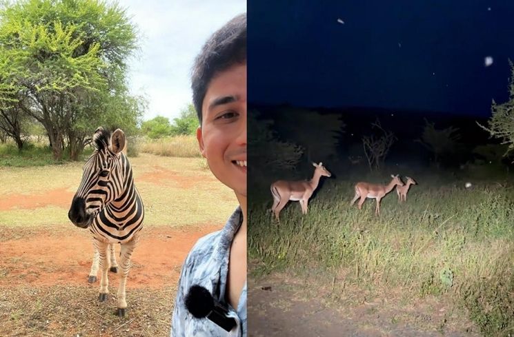 Potret Alshad Ahmad di Afrika (Instagram/@alshadahmad)