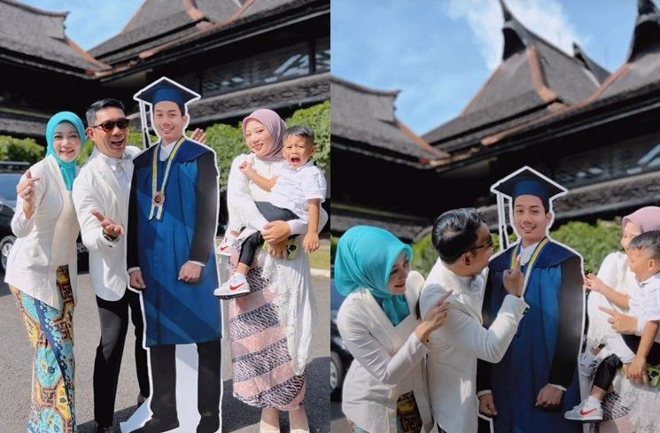 Potret Wisuda Almarhum Eril (Instagram/@ridwankamil)