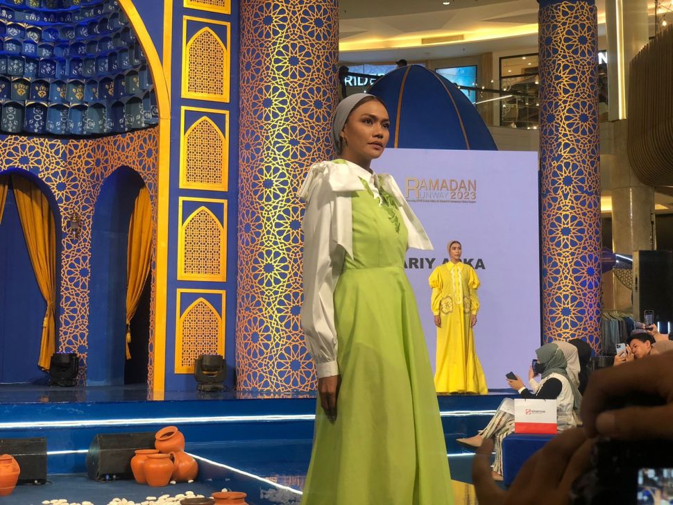 Ramadhan Runway 2023 kembali digelar di Kota Kasablanka. (Dini/Suara.com)