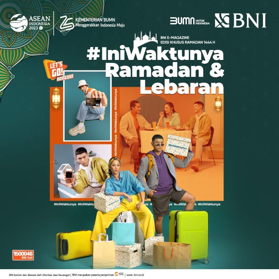 e-Magazine dan Peta Mudik BNI. (Dok: BNI)