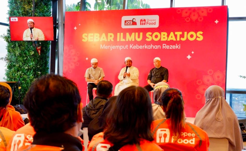 Acara Sebar Ilmu Sobat JOS turut dihadiri oleh Ustad Ahmad Homsani dan Edwin Bejo. (Dok: Shopeefood)