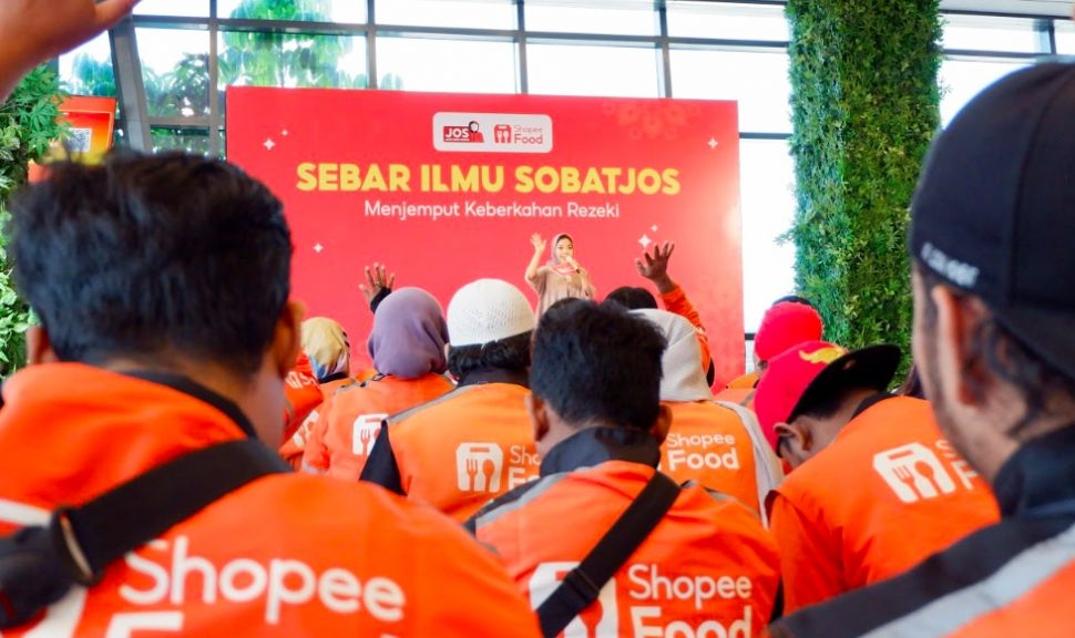 Acara Sebar Ilmu Sobat JOS disambut dengan antusiasme luar biasa dari Mitra Pengemudi Shopee. (Dok: ShopeeFood)