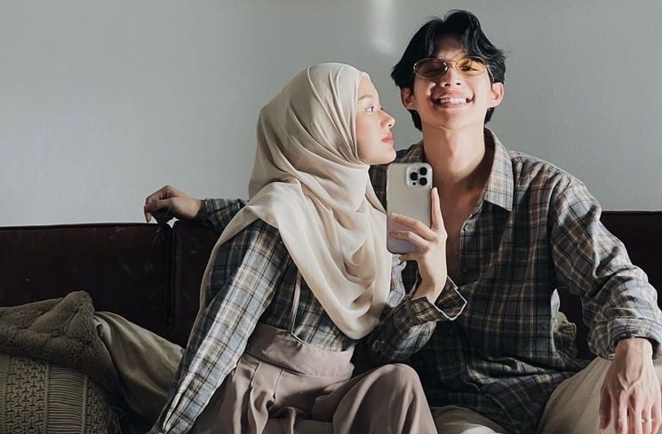 Inspirasi Baju Lebaran Ala Rey Mbayang dan Dinda Hauw (instagram/@dindahw)