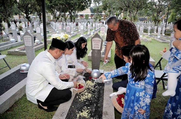 Potret Lebaran Keluarga SBY (Instagram/@agusyudhoyono)