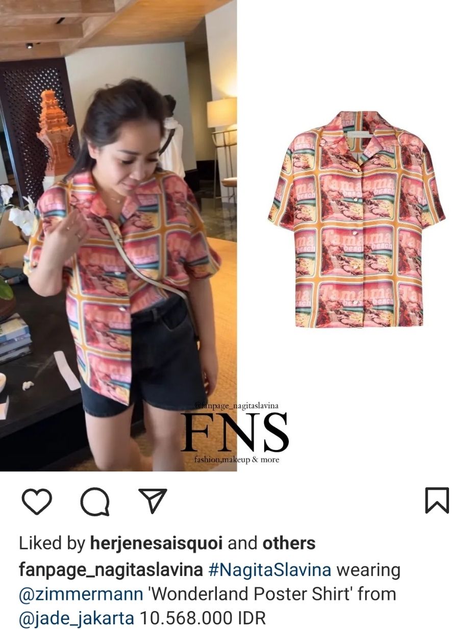 Outfit Berharga Fantastis Nagita Slavina Saat Liburan di Bali (Instagram/@fanpage_nagitaslavina)