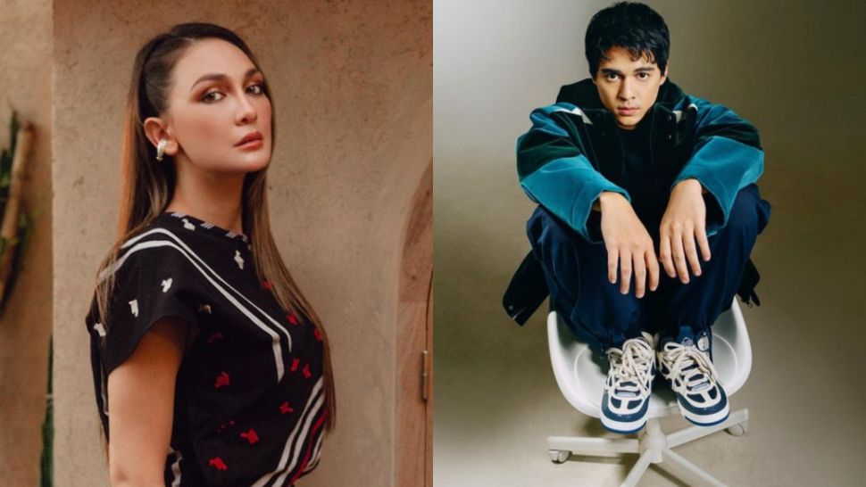 Kolase potret Luna Maya dan Maxime Bouttier. (Instagram)