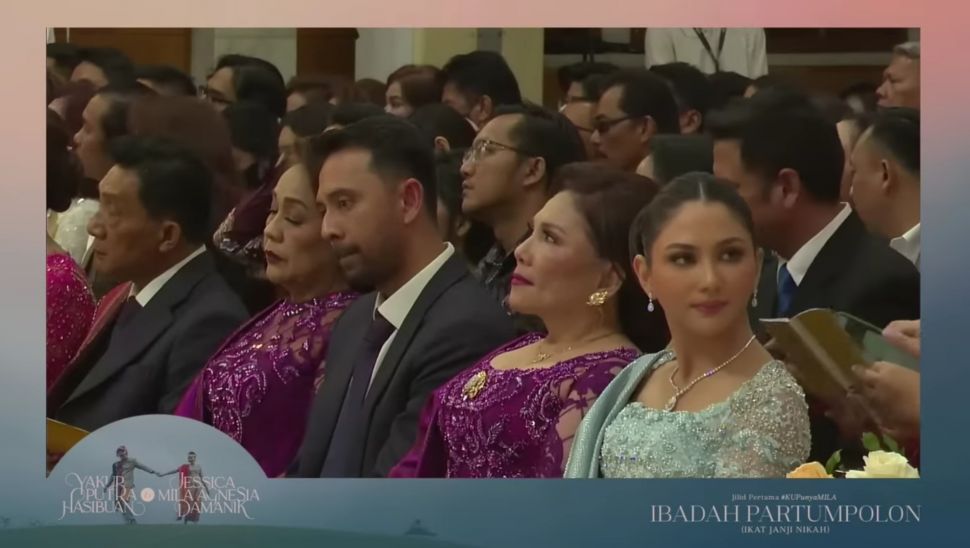 Potret Ikat Janji Nikah Jessica Mila dan Yakup Hasibuan. (YouTube/Jessica Mila)