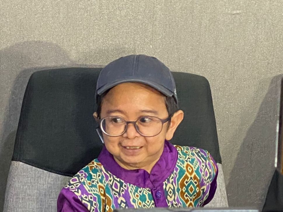 Daus Mini saat ditemui di kawasan Mampang, Jakarta Selatan, Rabu (3/5/2023). [Suara.com/ Tiara Rosana]