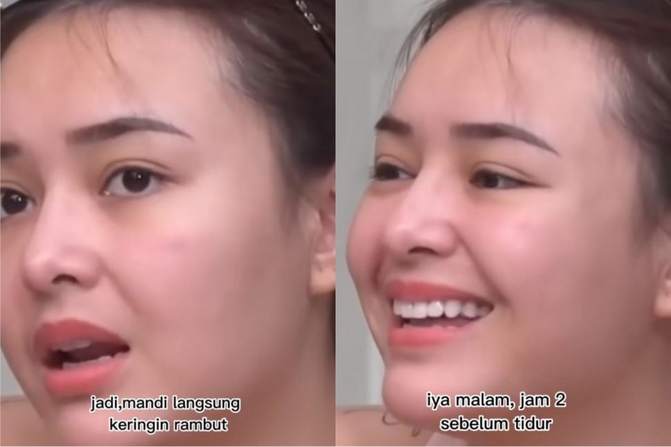 Wajah Glowing Amanda Manopo, Padahal Belum Mandi (TikTok/@mengisikegabutan13)