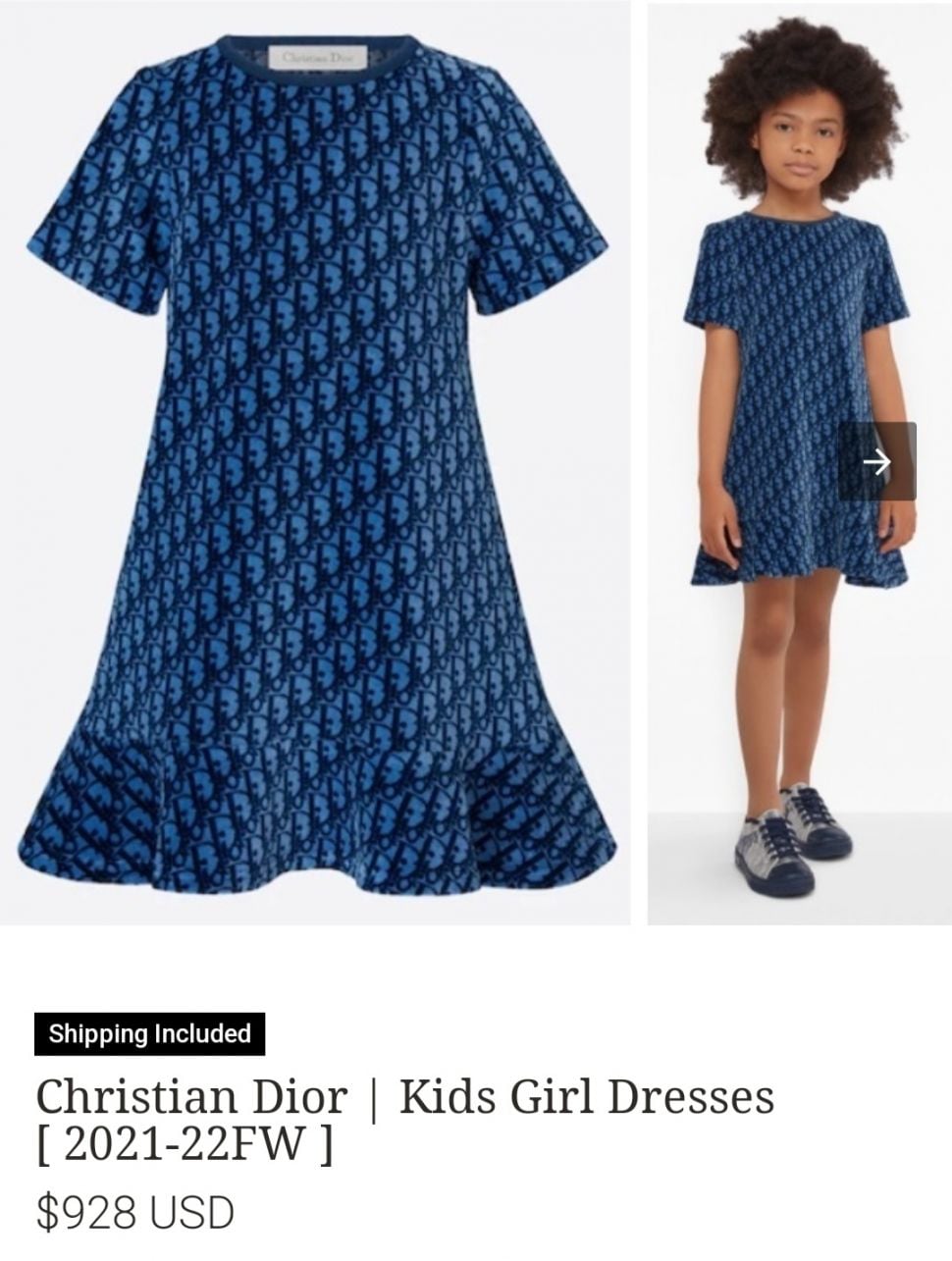 Outfit mewah Ameena Nur Atta saat lihat peternakan kambing. (Dok. Dior)