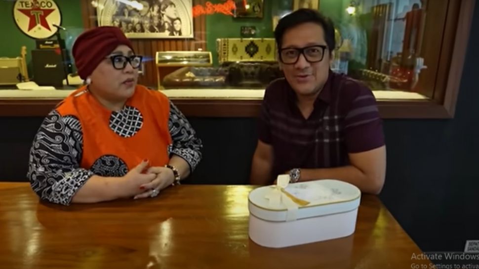 Nunung dan Andre Taulany (Hasil Tangkap Layar di chanel YouTube Taulany TV)