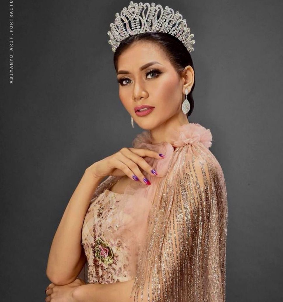 Sinar Wulandari Palembai, Miss Indonesia Sulawesi Tengah 2018. (Instagram)