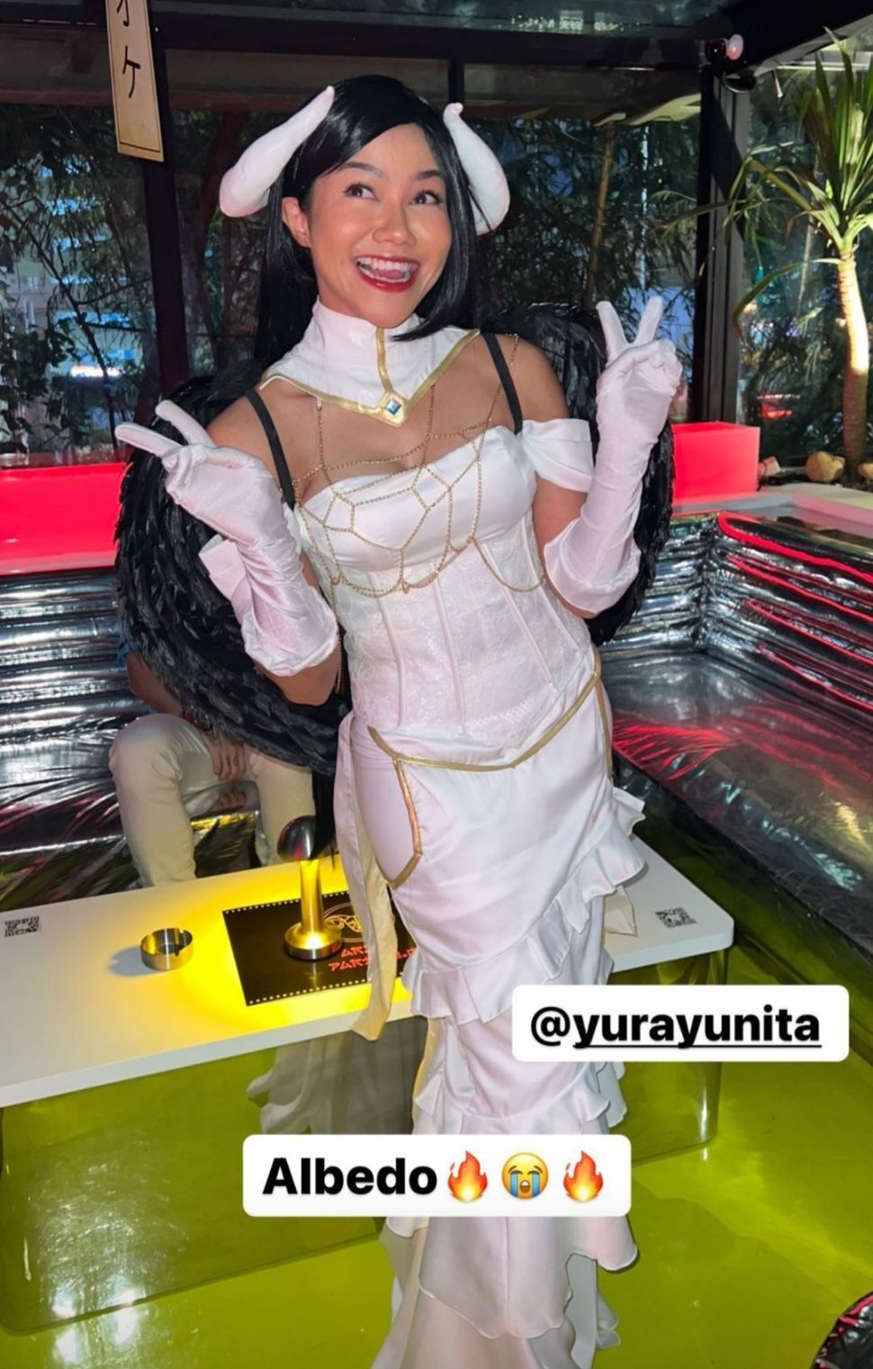 Seleb cosplay di Aries Party. (Instagram)