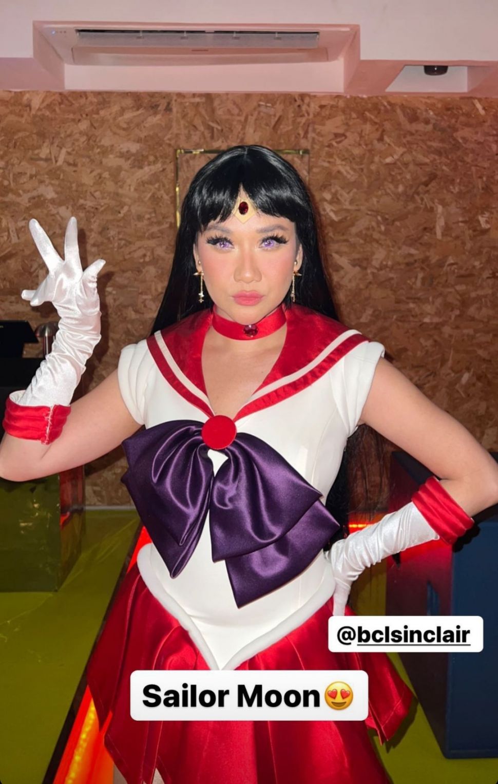 Seleb cosplay di Aries Party. (Instagram)