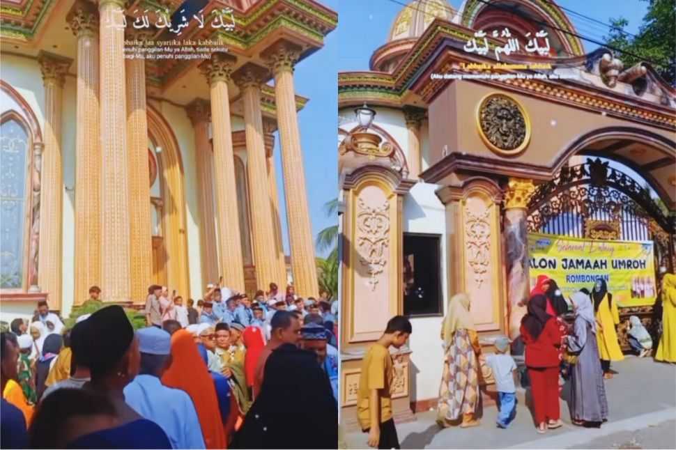 Viral Sultan Bojokoneng Berangkat Umrah 2 RT, Momen Keberangkatannya Seru (TikTok/@ramadanisaputra24)