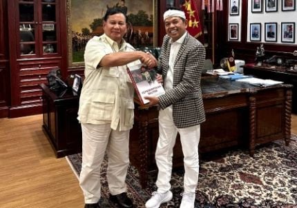 Dedi Mulyadi dan Prabowo Subianto