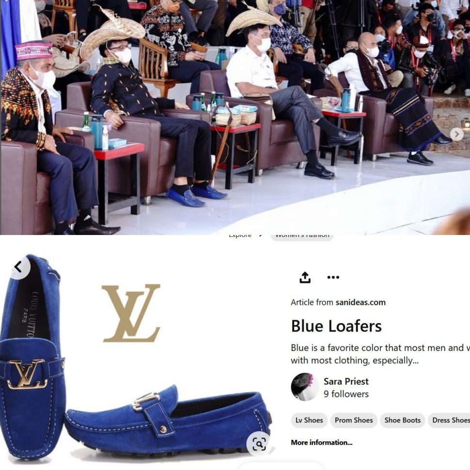 Koleksi Sepatu Louis Vuitton Menkominfo Jhonny G Plate yang Tersandung  Korupsi: Harganya Sampai Rp 52 Juta!
