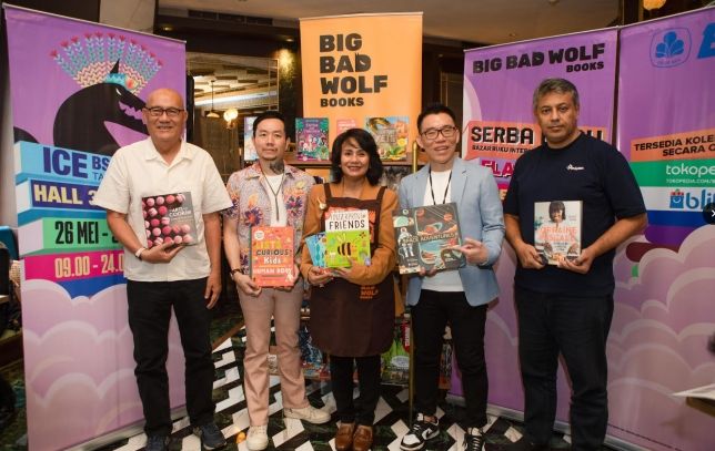 Big Bad Wolf 2023 kembali hadir di Jakarta. (Dini/Suara.com)