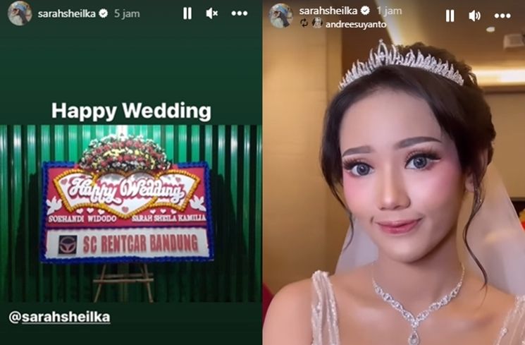 Sarah Sheilka Mantan Istri Tegar Septian Nikah Lagi (Instagram)