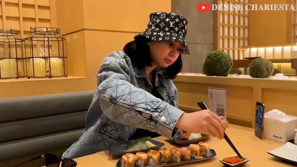 Denise Chariesta Makan Sashimi Padahal Lagi Hamil (YouTube)