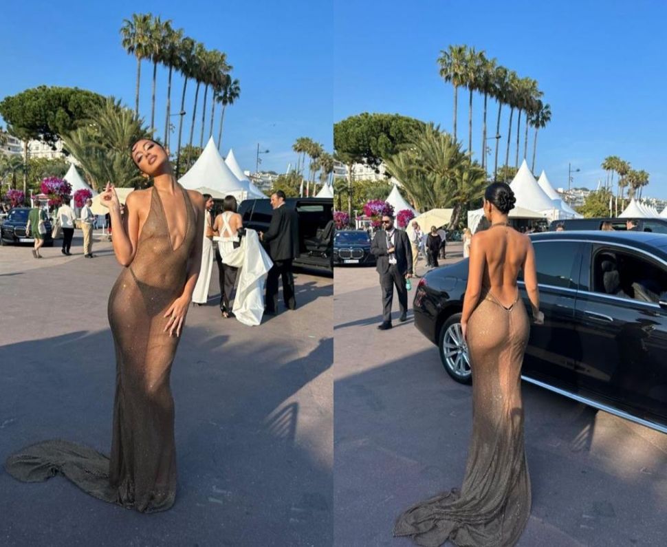 Penampilan Cindy Kimberly di Cannes Film Festival (Instagram)