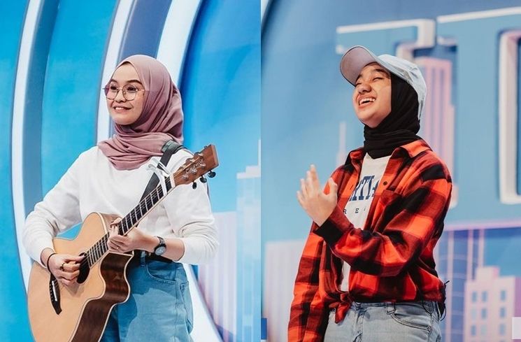 Adu Gaya Salma dan Nabila. (Instagram/@salmasalsabil12/@nabilataqiyyah)