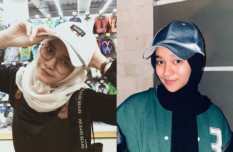 Adu Gaya Salma dan Nabila. (Instagram/@salmasalsabil12/@nabilataqiyyah)