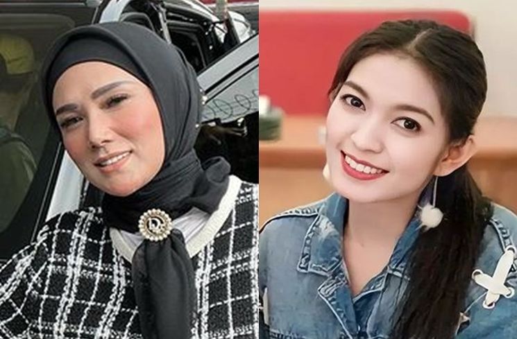 Adu Gaya Mulan Jameela dan Selvi Ananda (Instagram/@mulanjameela1/@selvi_gibran)