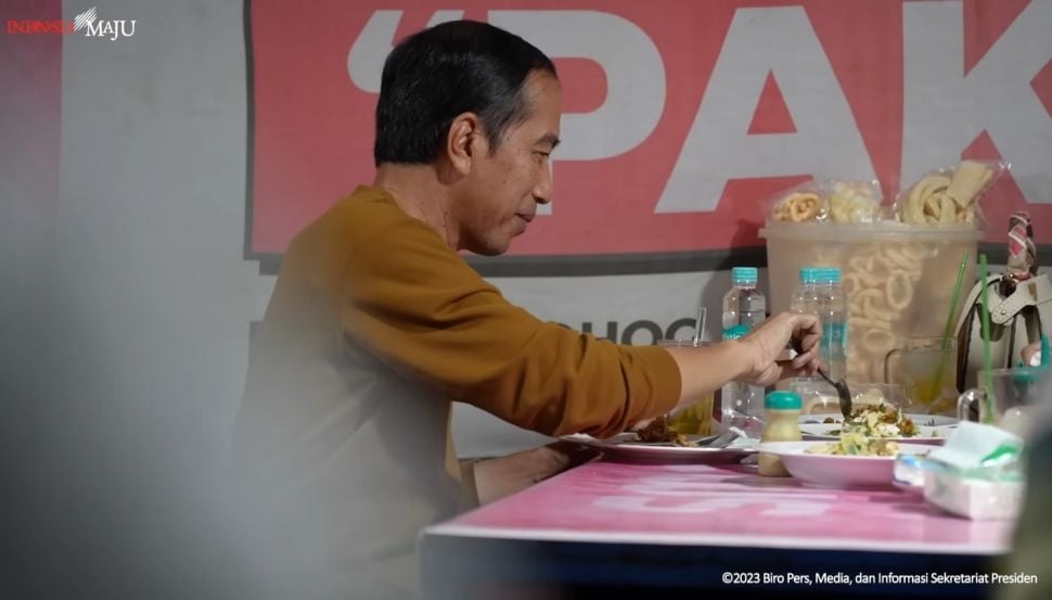 Erina Gudono Ajak Presiden Joko Widodo ke Bakmi Jawa Langganannya Saat Pacaran dengan Kaesang (Instagram)