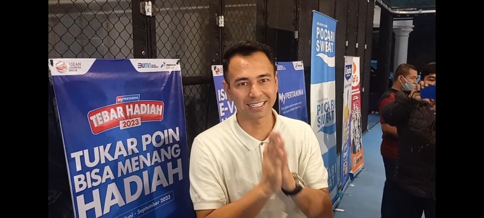 Raffi Ahmad ditemui di Lebak Bulus, Jakarta Selatan pada Sabtu (3/6/2023) [Suara.com/Rena Pangesti]