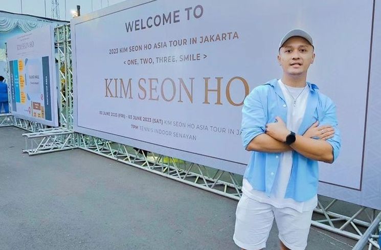 Seleb Nonton Fan Meeting Kim Seon Ho (Instagram/@tommyprabowo)