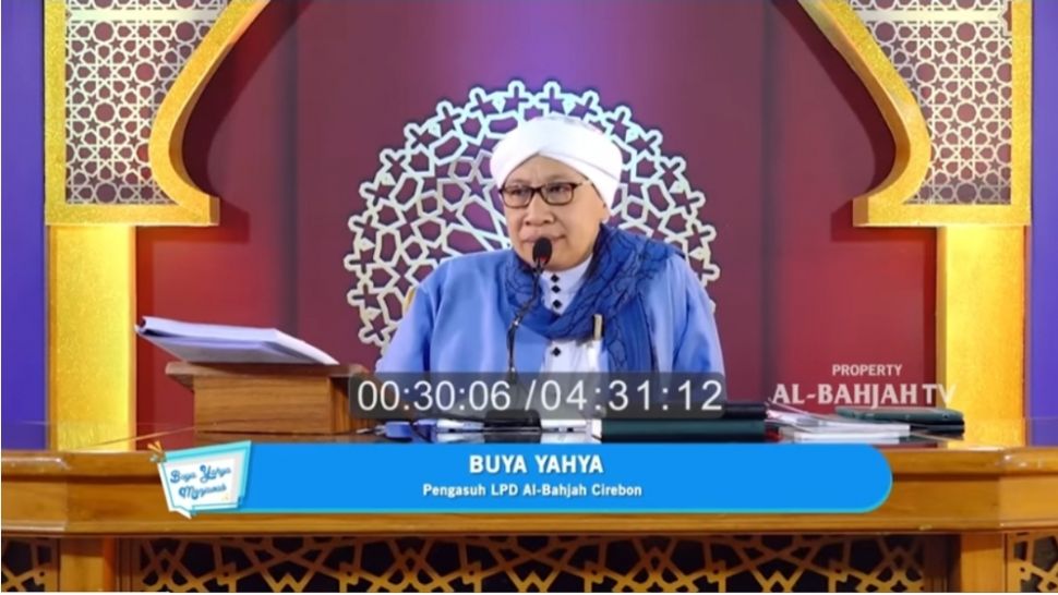 Kajian Buya Yahya (YouTube/Al-Bahjah TV)