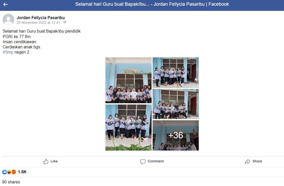 Akun facebook pelaku bully Ameena diserang (facebook)