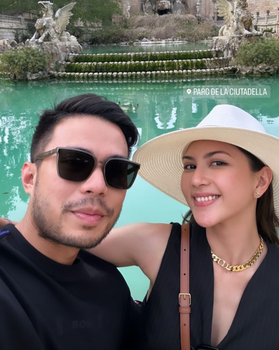 Jessica Mila dan Yakup Hasibuan bagikan potret romantis bulan madu. (Dok. Instagram)