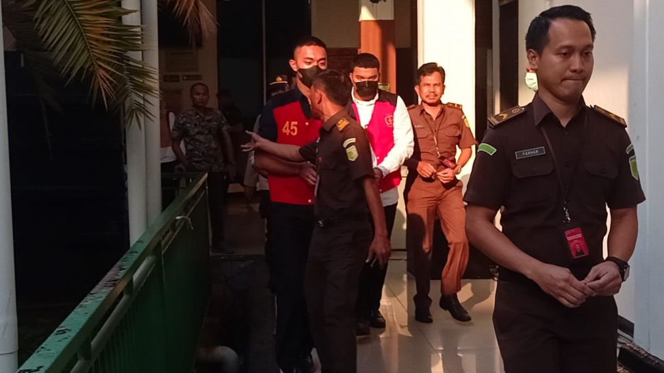 Mario Dandy sebelum jalani sidang kasus penganiayaan David Ozora di Pengadilan Negeri Jakarta Selatan, Selasa (13/6/2023) [Suara.com/Rena Pangesti]