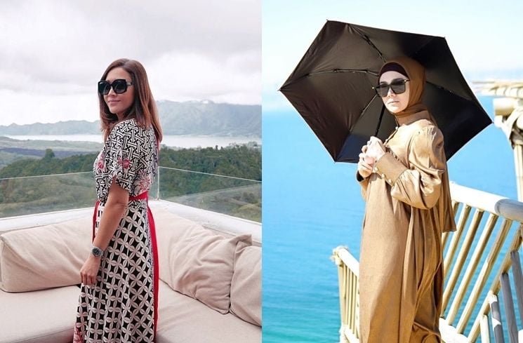 Adu Gaya Maia Estianty vs Mulan Jameela (instagram/@maiaestiantyreal/@mulanjameela1)