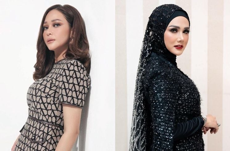 Adu Gaya Maia Estianty vs Mulan Jameela (instagram/@maiaestiantyreal/@mulanjameela1)