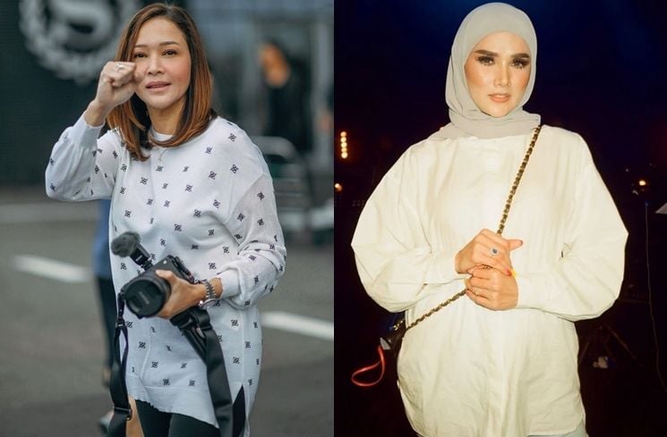 Adu Gaya Maia Estianty vs Mulan Jameela (instagram/@maiaestiantyreal/@mulanjameela1)