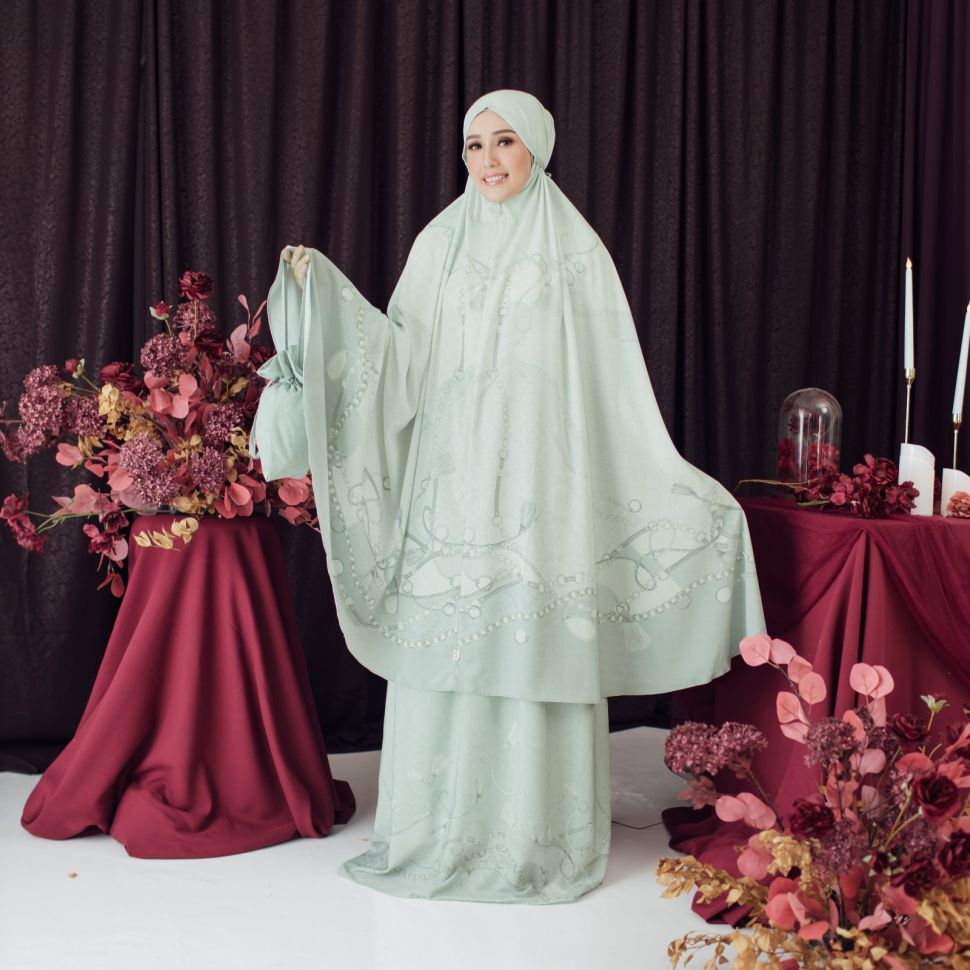 Inspirasi Hijab Idul Adha Seradia X Adelia Pasha (Dok. Istimewa)