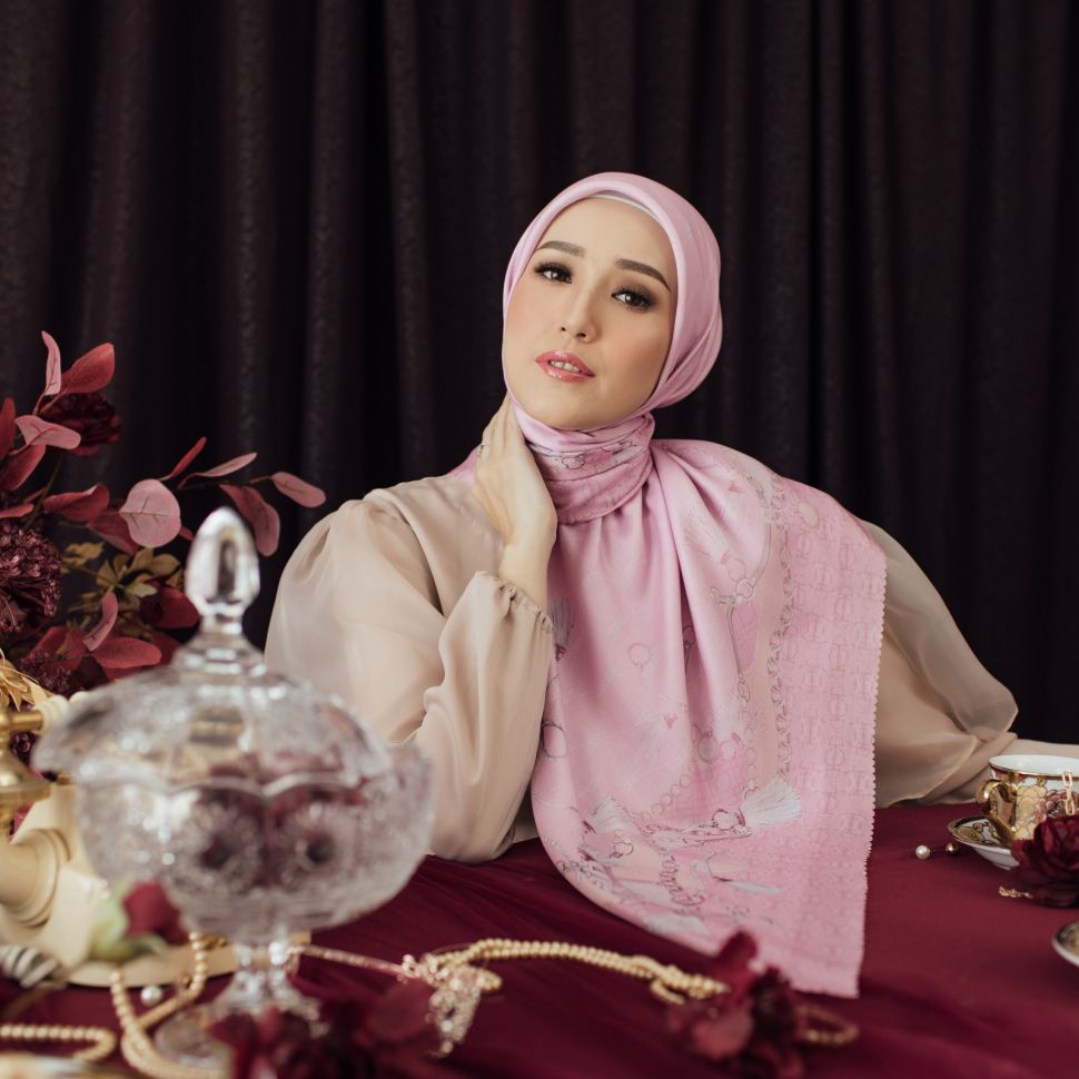 Inspirasi Hijab Idul Adha Seradia X Adelia Pasha (Dok. Istimewa)