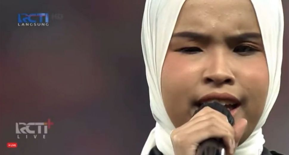 Putri Ariani jadi penyanyi pembuka laga Indonesia vs Argentina (RCTI plus)