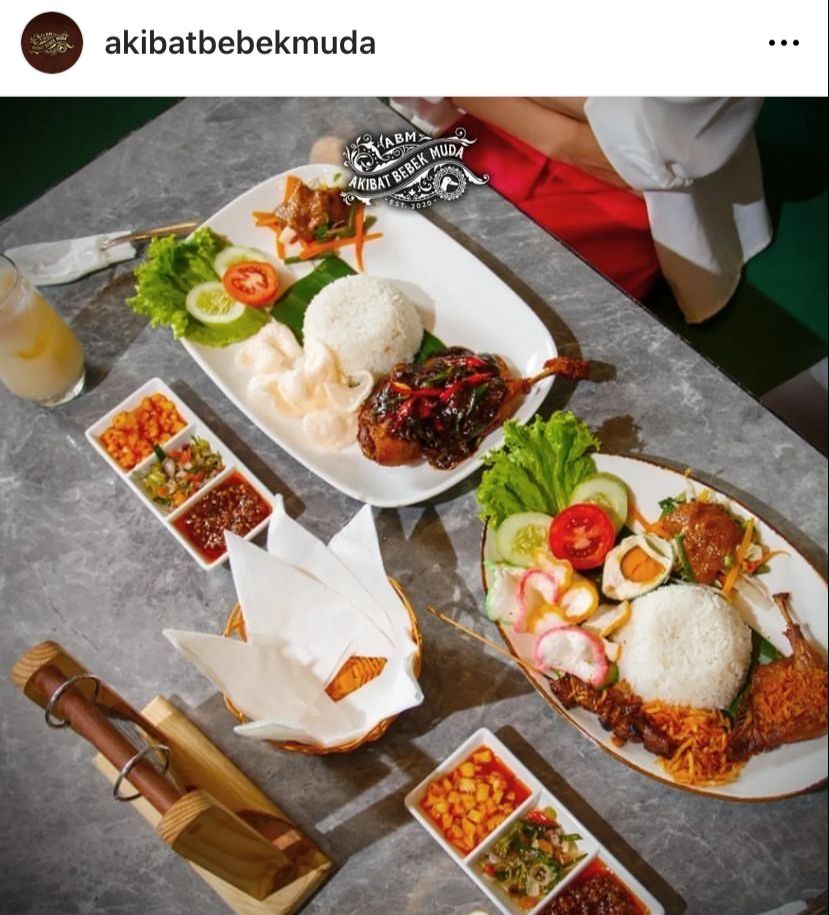 Restoran Bebek Bintang 5 (Instagram)