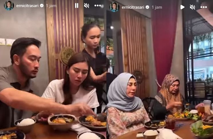 Aksi Romantis Jeje Govinda ke Syahnaz Sadiqah (Instagram)