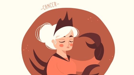 Ilustrasi zodiak cancer (Freepik.com)