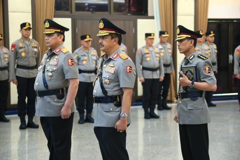 Komjen Agus Andrianto resmi dilantik menjadi Wakapolri gantikan Gatot Eddy Pramono. (Dok Polri)