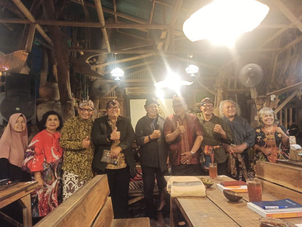 Festival Kebudayaan Godong Opo - Opo di Warung Bakmi Jowo Mbah Gito, Rabu (6/7/2023) (Suara/Hiromi)