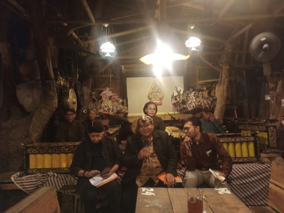 Festival Kebudayaan Godong Opo - Opo di Warung Bakmi Jowo Mbah Gito, Rabu (6/7/2023) (Suara/Hiromi)