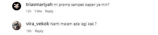 Komentar positif para netizen. (Dok: Shopee)