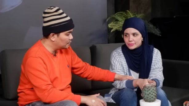 Potret Indra Bekti dan Aldila Jelita (YouTube/Melaney Ricardo)