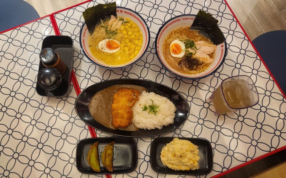 Menu di Restoran Ramen Girl 'Tori Paitan Ramen' (Suara.com/Dinda Rachmawati)